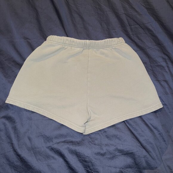 Aritzia TNA Cozy Fleece Mini Short XS Sage Green Soft Lounge Shorts - Picture 4 of 4